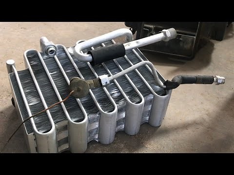 How to replace evaporator/TOYOTA/HILUX...