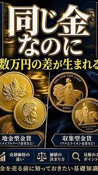 [Selling Gold Coins] Bullion vs. Rare Coins: Why There's a Multi-Thousand Yen Difference and How ...