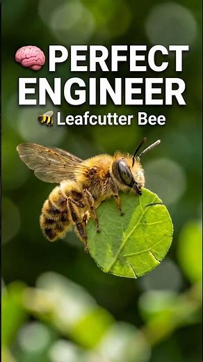 How Leafcutter Bees Build Nests Using Leaves