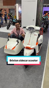 Brixton sidecar scooter Malaysia: Brixton GT 57S Moucca 250 sidecar