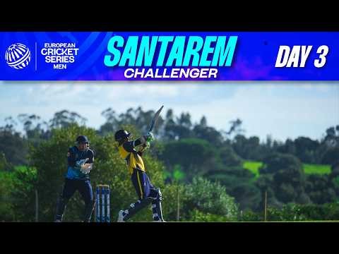 🔴 ECS Portugal | Challenger | Santarem | Day 3 | 26 Mar 2026 | T10 Live Cricket