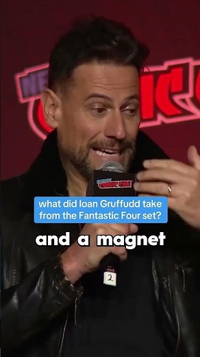 Fantastic Four actor Ioan Gruffudd's favorite prop from the Marvel movie #nycc #fantasticfour