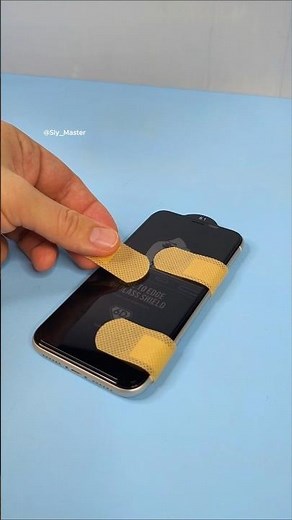 How to Install a Tempered Glass Screen Protector on Your Phone without Bubbles #diy #phone #screen