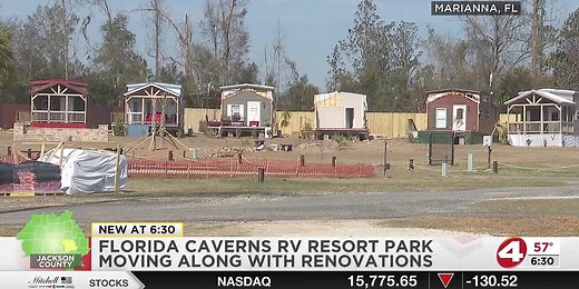 Florida Caverns RV Resort moving along with renovations