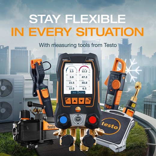 We’re proud to showcase some of the refrigeration measuring tools from TESTO, one of our preferred suppliers here at HTAA. Their tools combine precision, reliability, and innovation, exactly what our learners and engineers need when training and working to industry standards. We highly recommend checking out TESTO’s range for anyone in the refrigeration or HVAC trade! ❄️💪 | Hampshire Training And Assessments Ltd