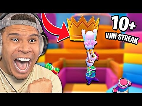 *WORLD RECORD* Fall Guys Biggest WIN STREAK In a Row!