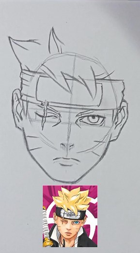 Draw Boruto TimeSkip New Design - Boruto Two Blue Vortex #drawing #anime #manga #art #boruto #borutotimeskip #borutotwobluevortex #borutochapter81 #borutomanga #sasuke #sarada #naruto