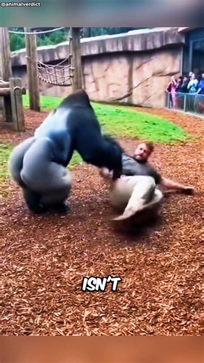 What To Do If A Gorilla Charges At You 😱