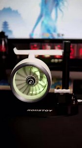 Jet Engine Power on Your Desk! Ultra-Fast Cooling in Seconds-EngineDIY Engine Here: https://bit.ly/4eE5XxE #jetengine #turbofan #coolingfan #engine #newtoy | Enginediy.com