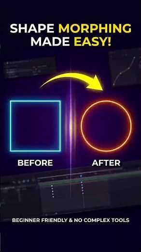 Shape Morphing Made Easy (After Effects)