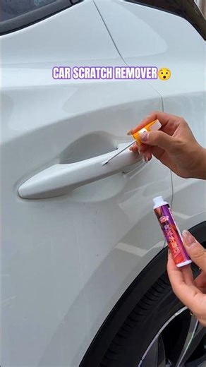 Remove Car 🚗 Scratches With Car Touchup Paint 🎨
