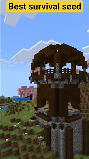 Minecraft Most OP Survival Seed Ever 😱 #minecraft #minecraftshorts #gaming #viral #shorts