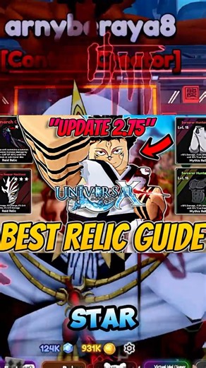 RELICS IS INSANE IN UNIVERSAL TOWER DEFENSE X #youtubeshorts #roblox