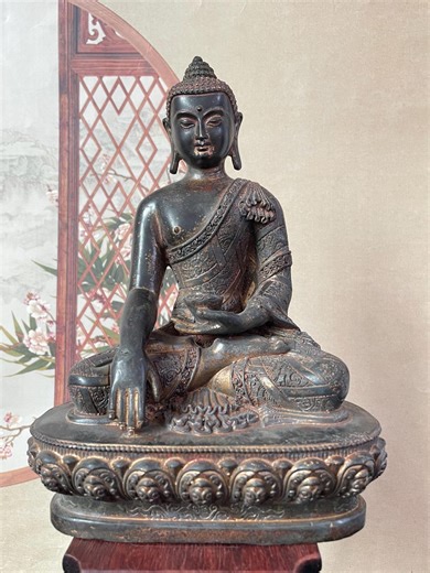 Tibetan Vintage Copper Buddha Amitabha Buddha Statue Buddhism Temple Ornament Home Meditation Buddha Figurine Statue . - Etsy