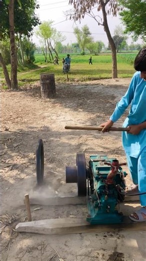 Test CD bike start diesel engine