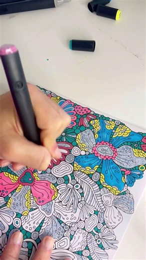 Random Color Generator Coloring #asmr #art #fyp #coloring