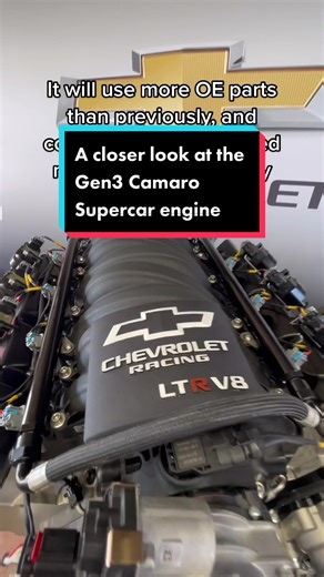 Discover the New Gen3 Camaro Supercar Engine Specs