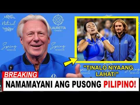 Di Makapaniwala: Bjorn Borg Ibinigay ang Golden Racket kay Alex Eala