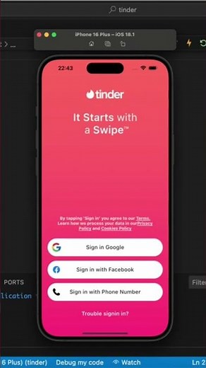 Flutter Tinder App