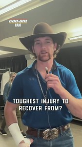 64K views · 1K reactions | In the toughest sport on dirt, its not if injuries happen, its when. What injury do you think would be the toughest for a bull rider to comeback from? (Can-Am Off-Road) Comment below... | PBR | Facebook