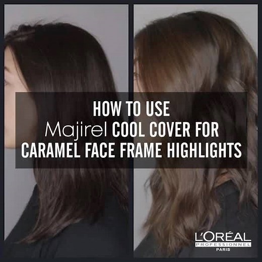 On the 6th day of Majirel Cool Cover, we share how to achieve an ultra cool coverage on a brunette! Thinking about using Majirel Cool Cover? Ask you sales consultant or join us at SalonCentric Stores tomorrow for an exclusive offer. #lorealprous #majirelus | L’Oréal Professionnel