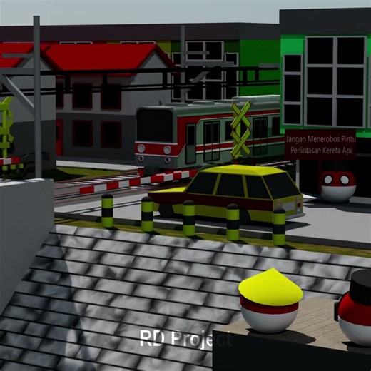 Animasi 3D Looping KRL JR 205 Series #keretaapiindonesiapersero #kaicommuter #jr205 #jreast #kai