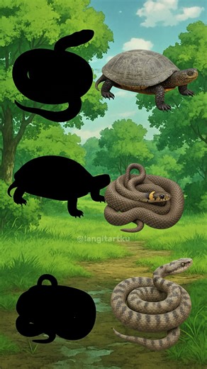 Come on, guess the picture of grass snake, asp viper, European pond turtle. #animals