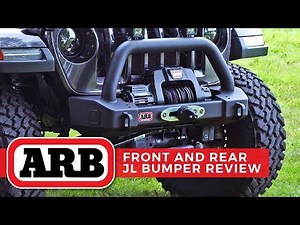 ARB I Front and Rear Jeep JL Wrangler Bumper Review