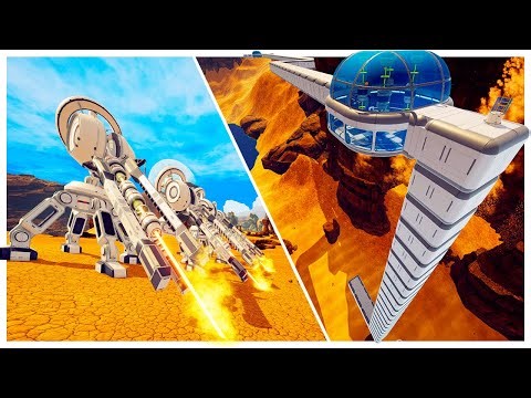 Building a Massive Sky Base To Survive on This Alien Planet - The Planet Crafter