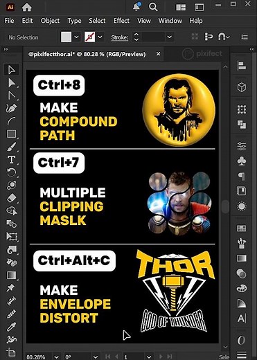 Adobe Illustrator Tips 2026 - Shortcut Key with Tricks and Tips for Beginners