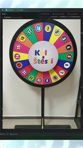 Programuju vlastní aplikaci!!! #dev #spinfinity #flutter #code