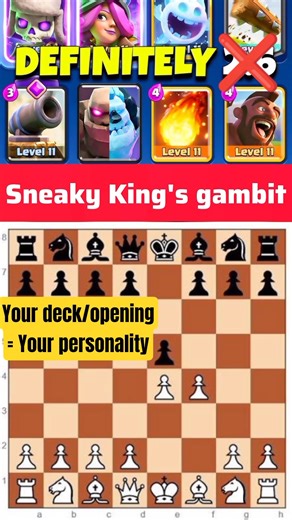 What this combo says about your mental state? The Ultimate Gamer Personality Test🤝#clashroyale#chess