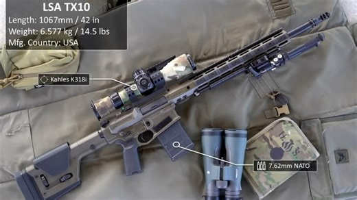 【9-Hole Reviews】LSA TX10 [精密DMR] 1000码实用精度测试