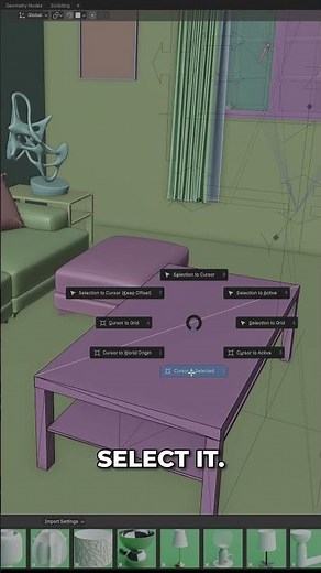 Precision Placement with the 3D Cursor - Blender Quick Tips