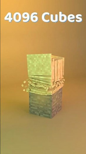 Minecraft Sand Simulation #minecraft #blender3danimation #animation #satisfying