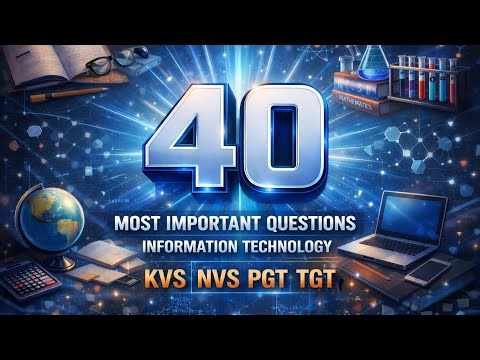 40 high scoring computer one liner questions ! SSC ! Railway NTPC ! KVS/NVS .(Part- 2)