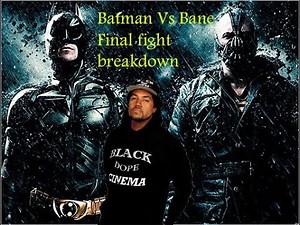 Batman Vs Bane reaction/fight scene breakdown final fight. The Dark Knight Rises.