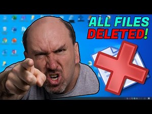 DELETING a scammers PERSONAL COMPUTER files!