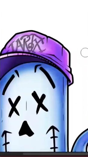 Making stickers from paper to digital in small steps #shorts #stickers