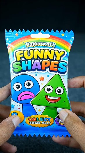 Cory Circle x Timmy Triangle (from Save The Shapes) My Sprunki OC Candy Blindbag #diy #craft