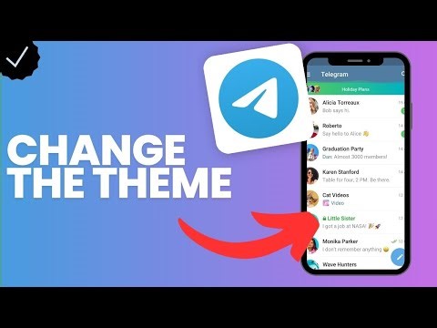 How to change the theme of Telegram?