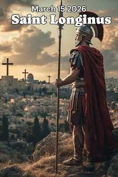 Saint Longinus #SaintOfTheDay March 15 2026