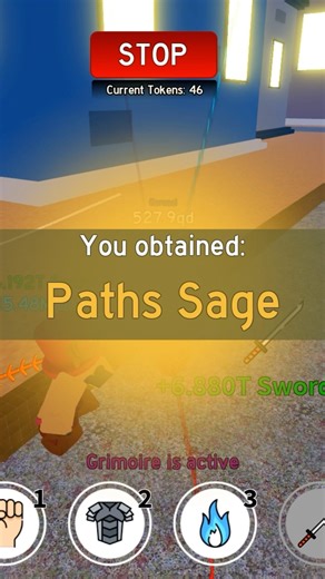 GETTING PATH SAGE!! ROBLOX ANIME FIGHTING SIMULATOR ENDLESS