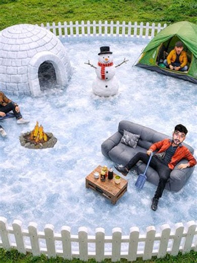 Snow Park Survival Challenge: Extreme Cold Adventures