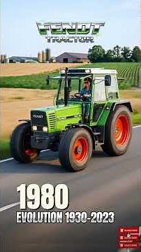 Fendt Tractor Evolution (1930-2023) | The "Mercedes" of the Tractor World! ShiftEvo