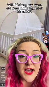 2M views · 119K reactions | The viral crib net child containment system. #laurenthemortician #childsafety | Lauren the Mortician | Facebook