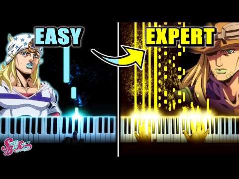 JoJo's Bizarre Adventure OST: Dance with STEEL BALL RUN | EASY to EXPERT