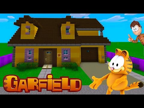 Minecraft The Garfield Show | Bauanleitung für Garfield's Haus