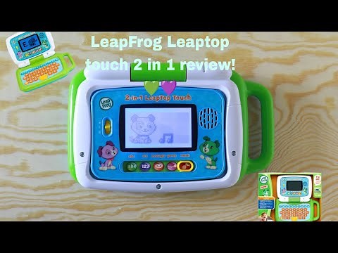 LeapFrog 2 in 1 LeapTop Touch Laptop review!
