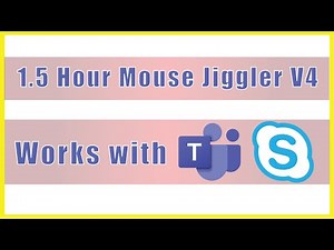 1 and Half Hour Mouse jiggler version 4 - Keep Computer Awake